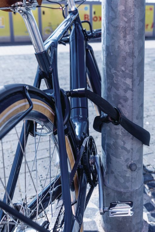 Abus IvyTex ACH 6KS kæde til ringlås - 100 cm - Kibæk Cykler