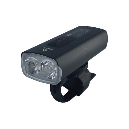 Abus Tellus Plus forlygte med 2600 lumen og genopladeligt batteri - Kibæk Cykler