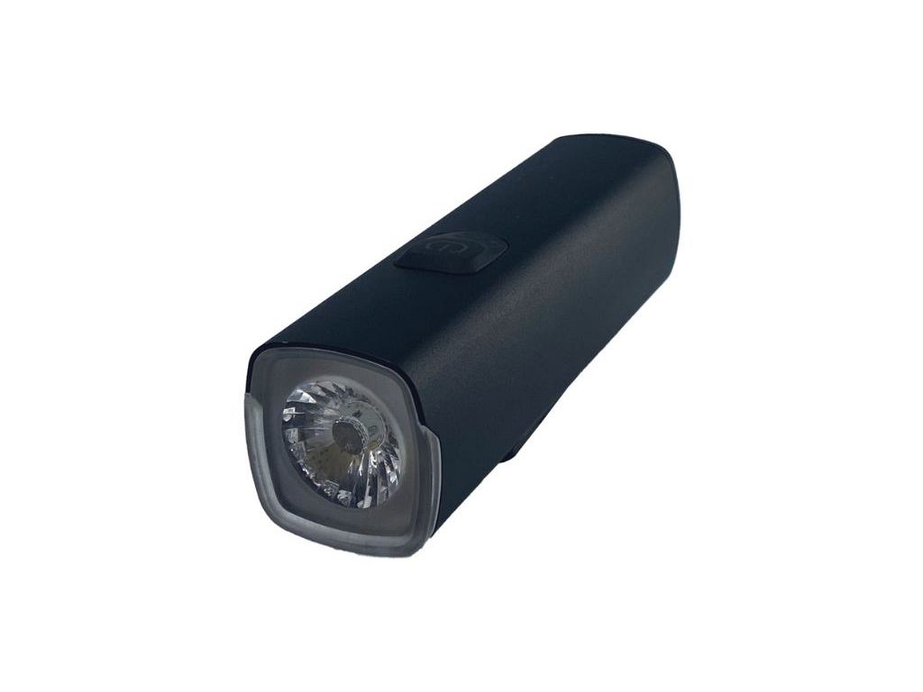 Abus Tellus 1500 lumen forlygte til cykel - genopladeligt batteri - Kibæk Cykler