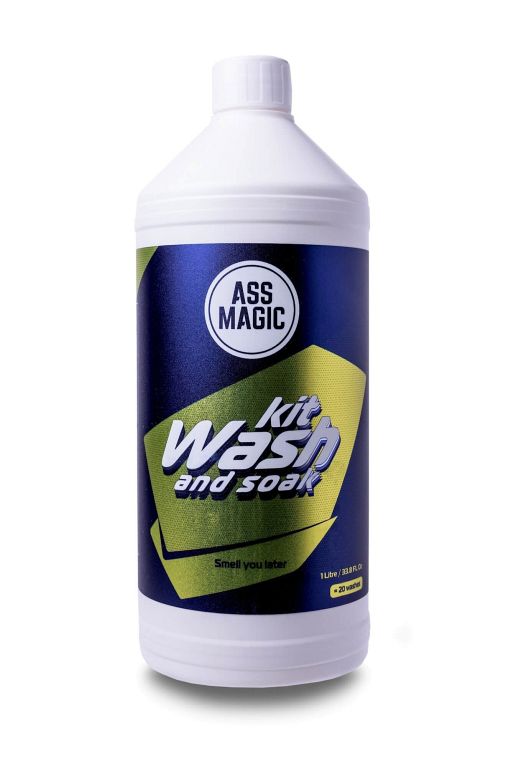 Ass Magic Kit Wash and Soak lugtfjernende vaskemiddel til cykeltøj