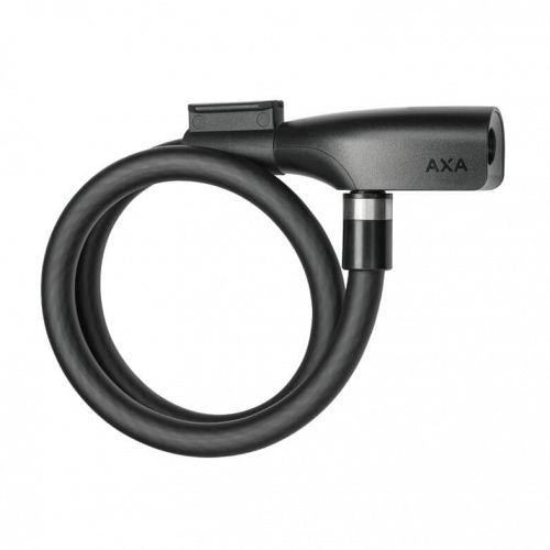 AXA Resolute spirallås med 2 nøgler - 60 cm lang og 12 mm tyk - Kibæk Cykler