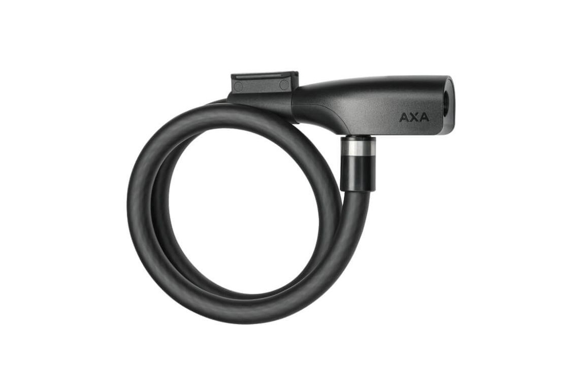 AXA Resolute spirallås med 2 nøgler - 60 cm lang og 12 mm tyk - Kibæk Cykler