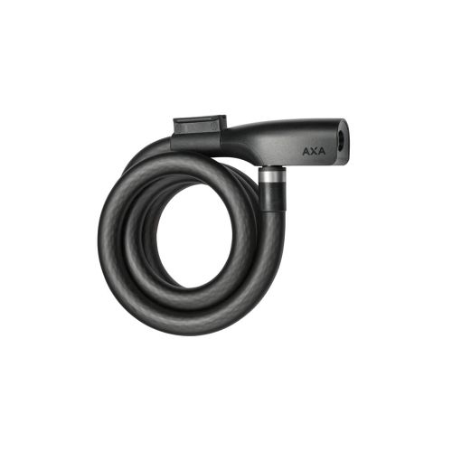 AXA Resolute spirallås med 2 nøgler - 120 cm lang og 15 mm tyk - Kibæk Cykler