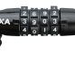Axa Rigid RCC 120 kædelås med kode - Blå - Kibæk Cykler