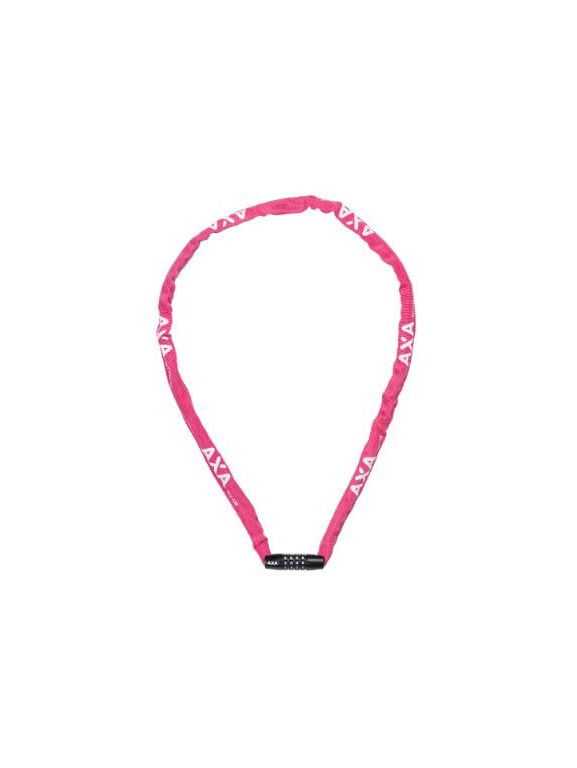 Axa Rigid RCC 120 kædelås med kode - Pink - Kibæk Cykler