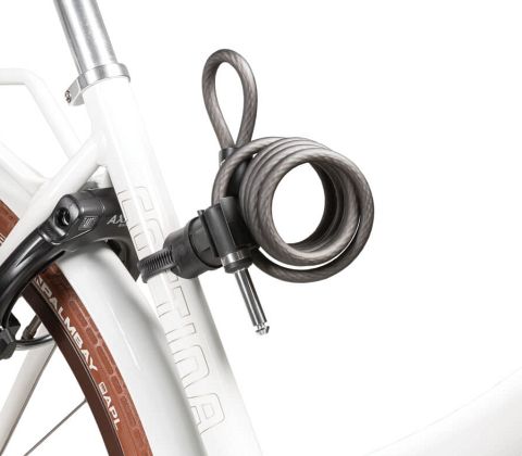 Transport af Axa UPI-150 Plug-in wirelås til AXA Block XXL ringlås - Kibæk Cykler
