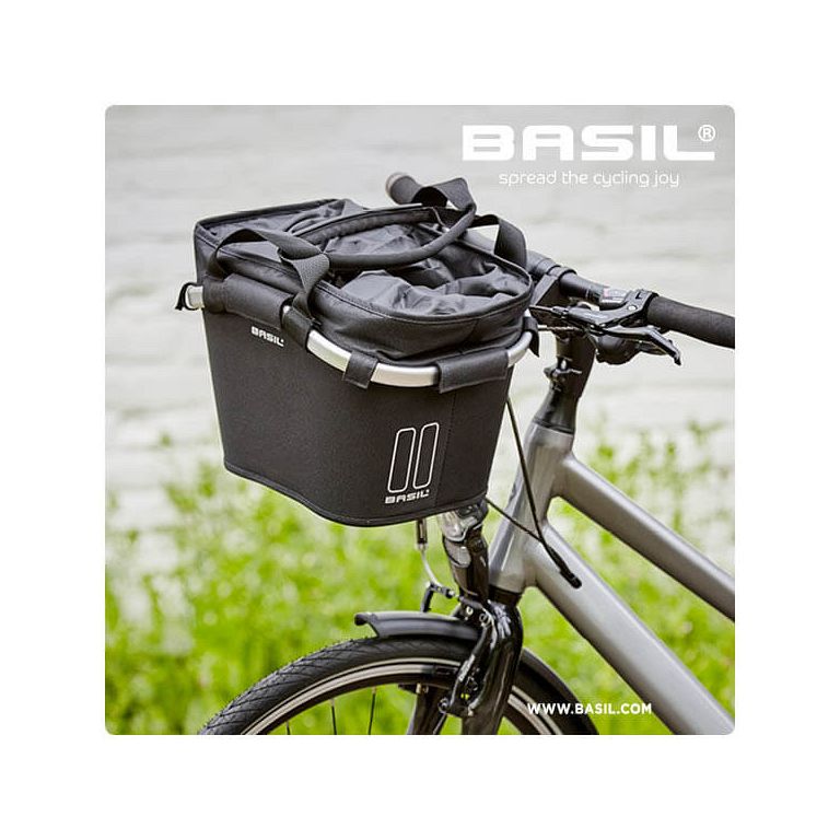 Basil Carry All Classic cykelkurv til KickFix