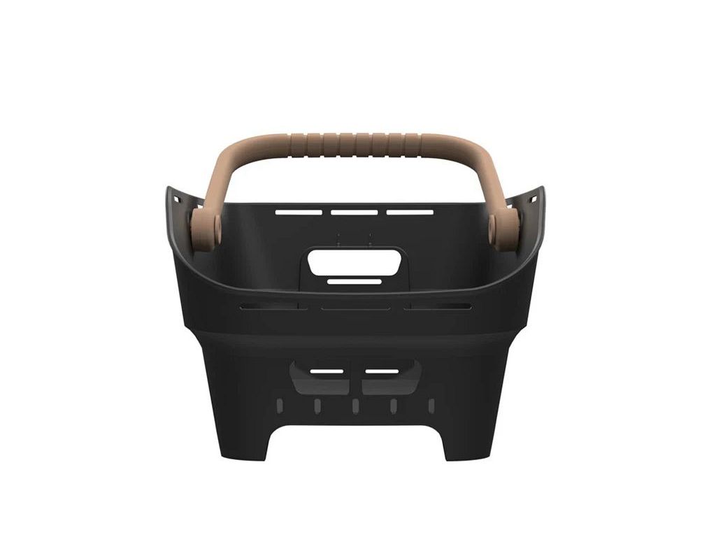 Basil Cento Neo cykelkurv til bagagebærer - med MIK 2.0 beslag - sort - Kibæk Cykler