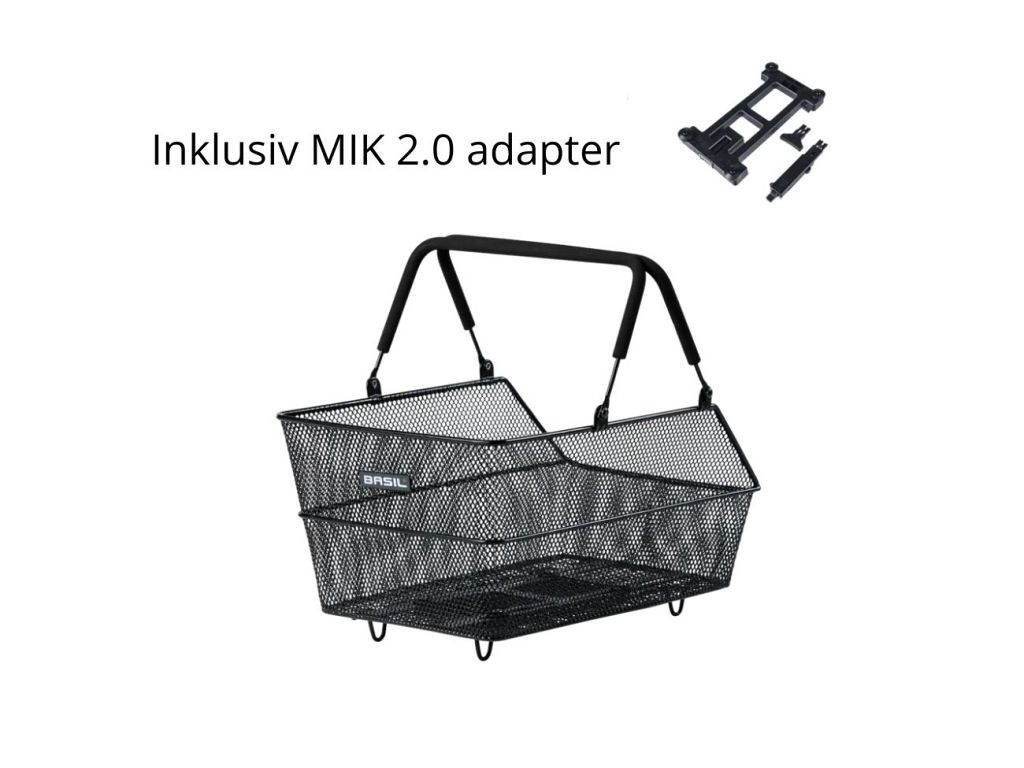 Basil Cento S cykelkurv med MIK 2.0