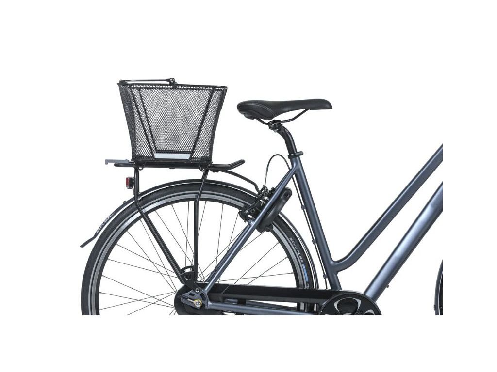 Basil Lesto cykelkurv med MIK 2.0 beslag til bagagebærer - Kibæk Cykler