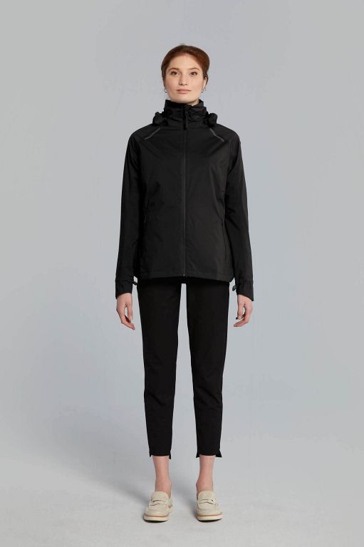 Basil Skane Lady regnjakke - Jet Black