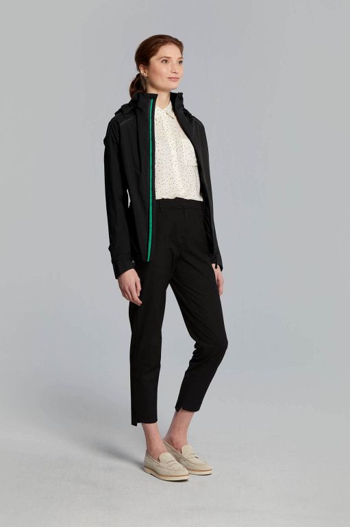 Basil Skane Lady regnjakke - Jet Black
