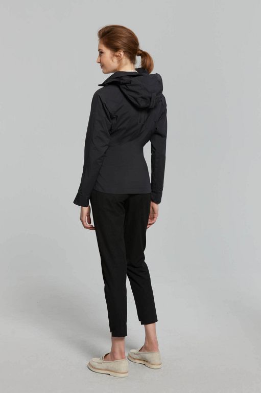 Basil Skane Lady regnjakke - Jet Black