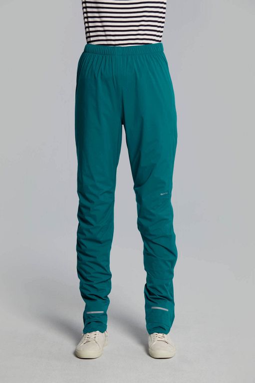 Basil Skane Lady regnbukser - Teal Green