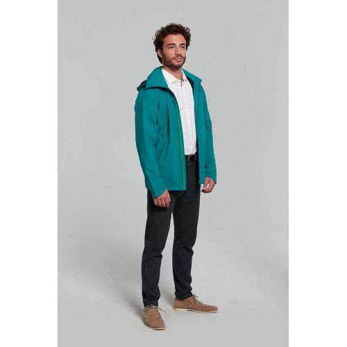 Basil Skane Men regnjakke - Teal Green