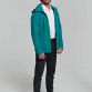 Basil Skane Men regnjakke - Teal Green