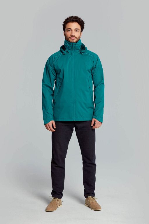 Basil Skane Men regnjakke - Teal Green