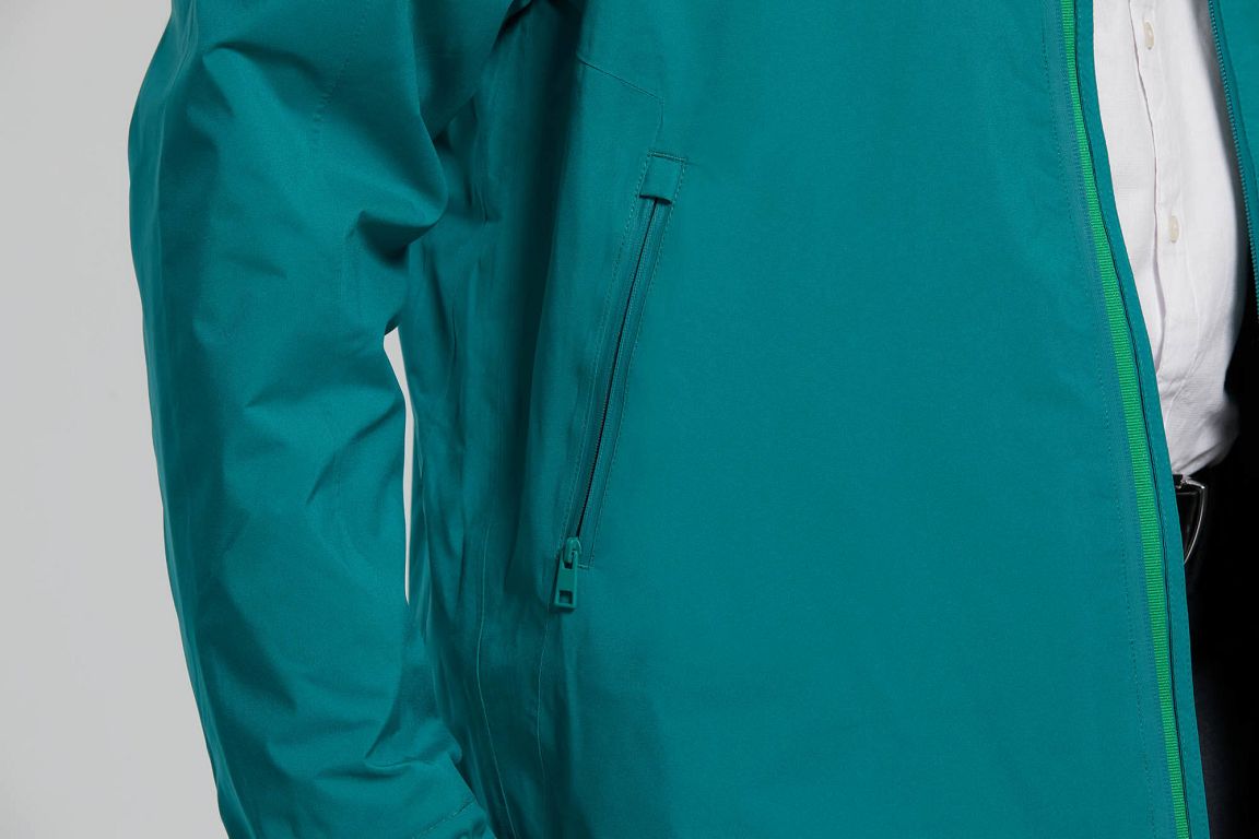 Basil Skane Men regnjakke - Teal Green