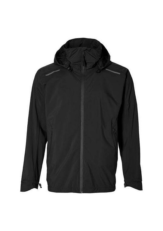 Basil Skane regnjakke herre - jet black