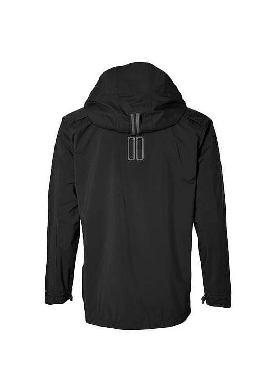 Basil Skane regnjakke herre - jet black