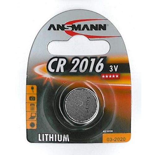 Ansmann CR2016 batteri til cykelcomputer - Kibæk Cykler