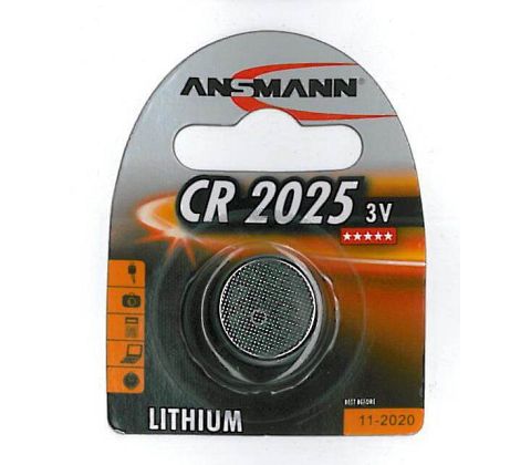 Ansmann CR2025 knap batteri - Kibæk Cykler