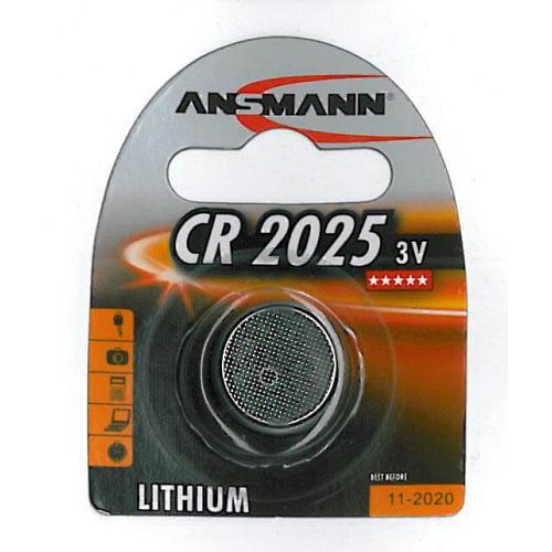 Ansmann CR2025 knap batteri - Kibæk Cykler