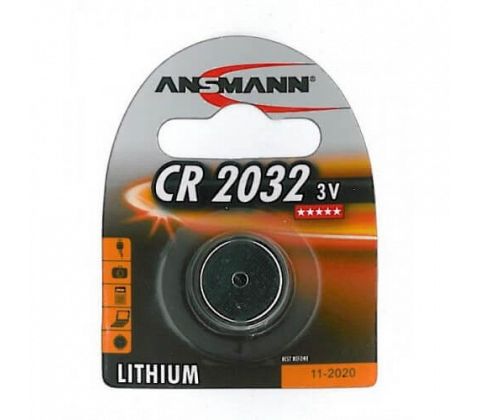 CR2032 batteri til cykelcomputer, pulsmåler, hastighed og kadence sensor - 3 volt