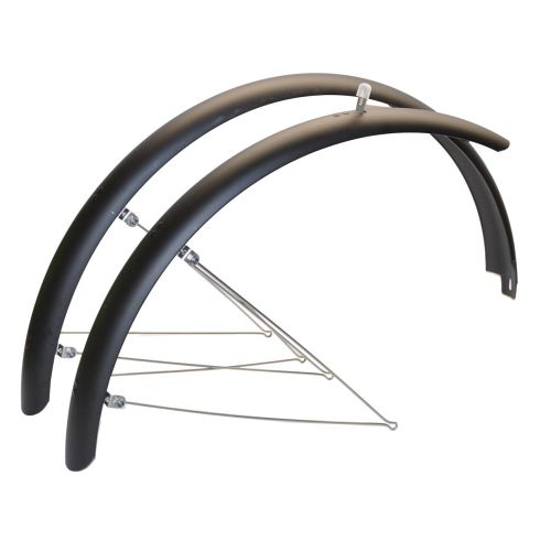 BikePartner skærme til cykel 60 mm brede - 27,5"-29" - Kibæk Cykler