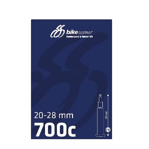 BikePartner racerslange 700x20-28C - 48 mm ventil
