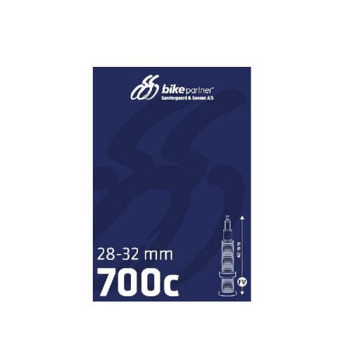 BikePartner slange 700x28-32C med racerventil