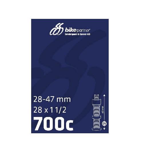BikePartner slange 700x 32-47C med almindelig ventil