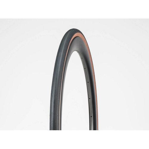 Bontrager R3 Hard Case Lite TLR tubeless foldedæk Black/Dark Brown 700x32C