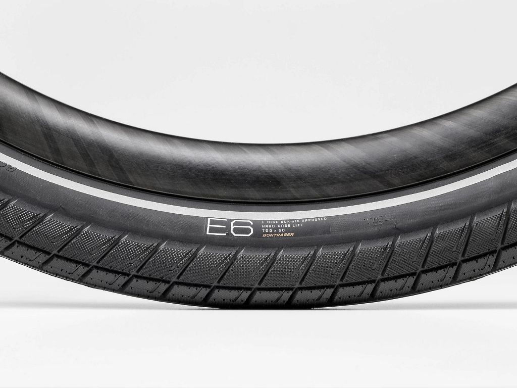 Bontrager E6 Hard-Case Lite dæk til elcykel 700x50C - Kibæk Cykler
