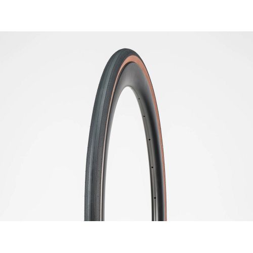 Bontrager R3 Hard-Case Lite TLR tubeless dæk - sort/brun - 700x28C - Kibæk Cykler