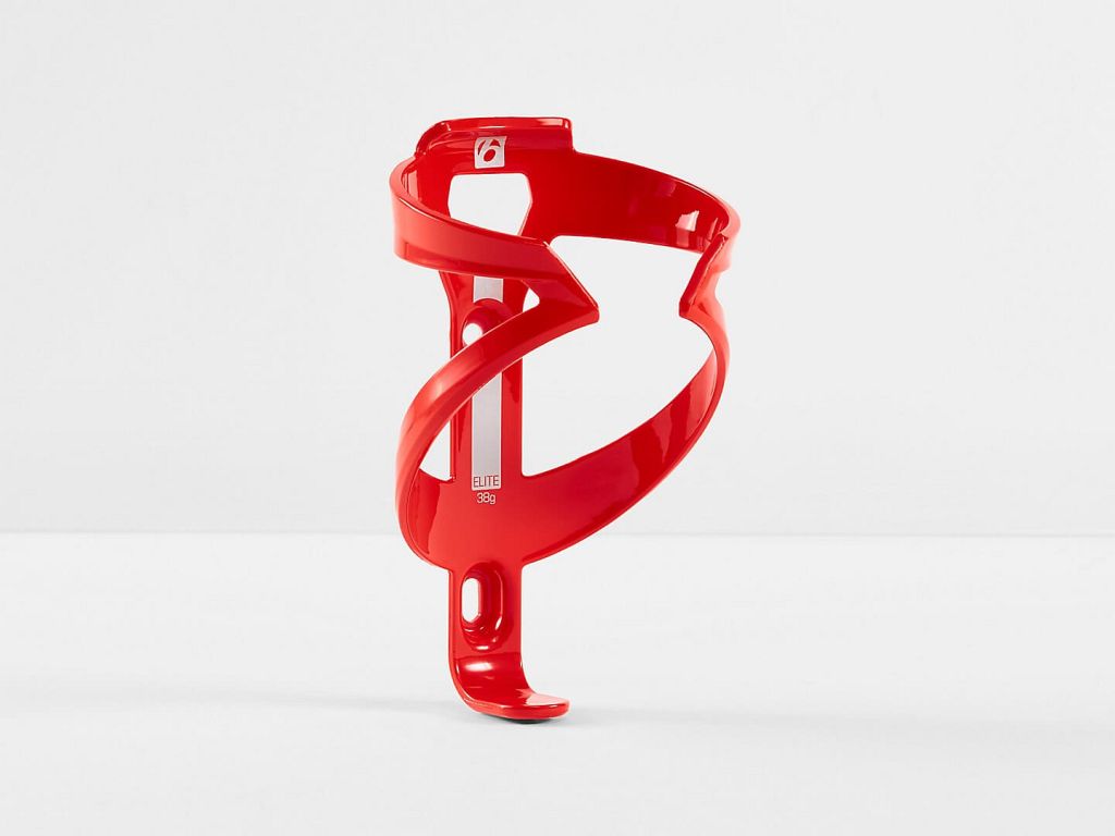 Bontrager Elite flaskeholder - Radioactive Red/Grey - Kibæk Cykler