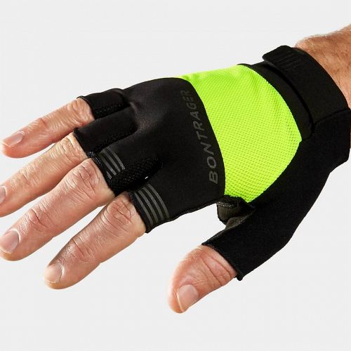 Bontrager Circuit Twin Gel cykelhandsker - gul - Kibæk Cykler