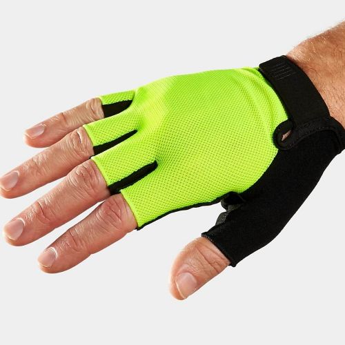 Bontrager Solstice Gel cykelhandsker - Visibility Yellow - gul - Kibæk Cykler