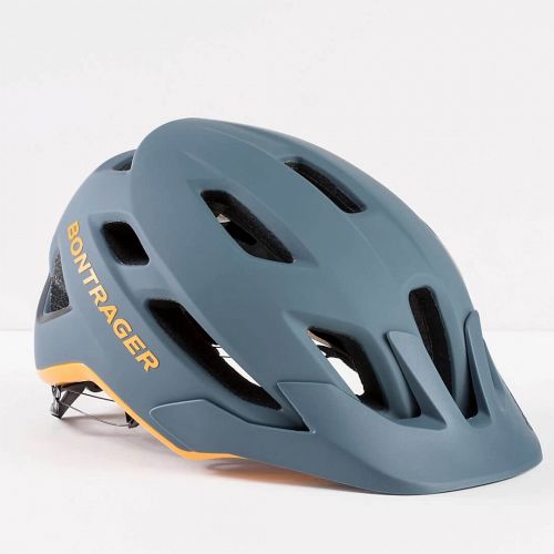 Bontrager Quantum MIPS MTB cykelhjelm - Battleship Blue / Marigold