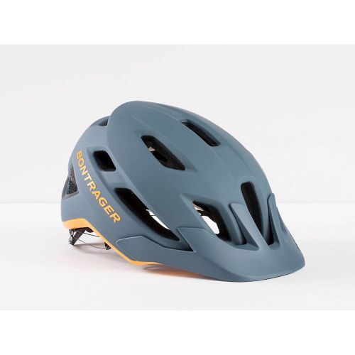 Bontrager Quantum MIPS MTB cykelhjelm - Battleship Blue / Marigold