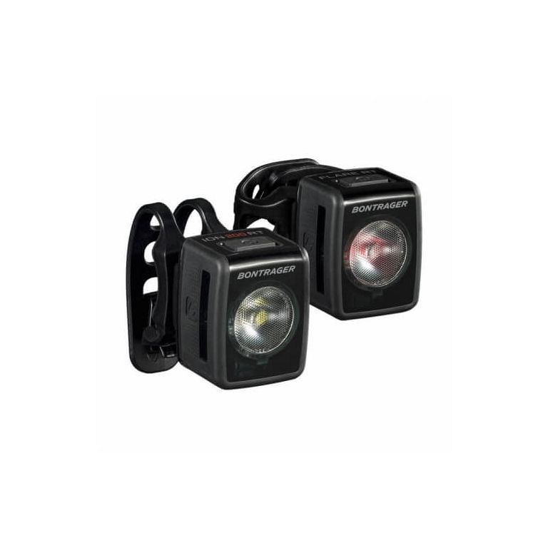 Bontrager Ion 200 RT og Flare RT lygtesæt - Kibæk Cykler