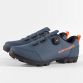 Bontrager Evoke Mountain cykelsko til MTB - Battleship Blue/Radioactive Orange - Kibæk Cykler