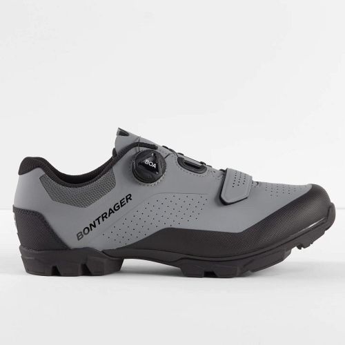 Bontrager Foray MTB cykelsko - Quicksilver / Black - Kibæk Cykler