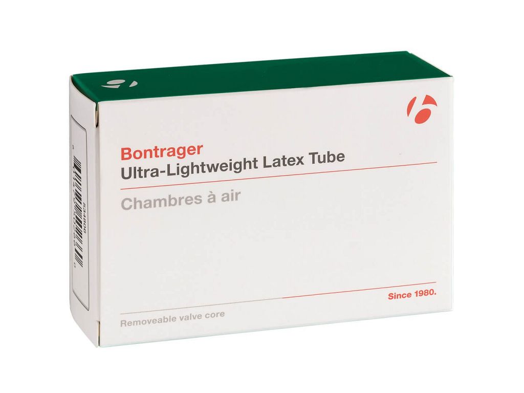 Bontrager ultra-letvægts latex-cykelslange med Presta racerventil - Kibæk Cykler