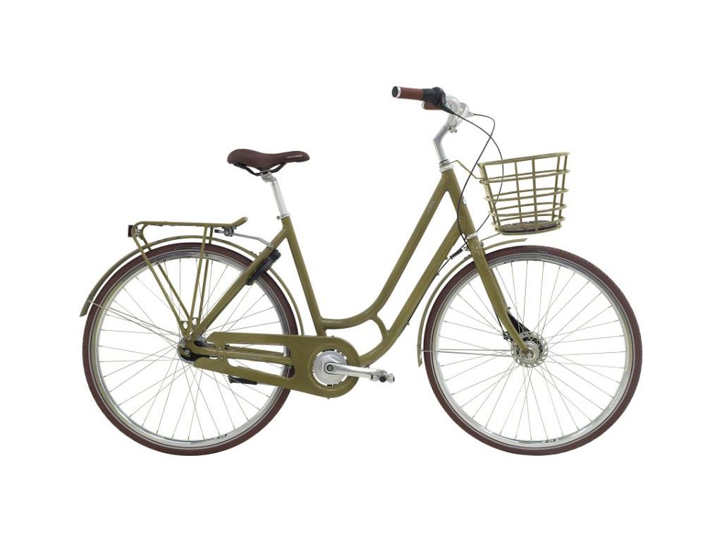 Køb Centurion Aura retro citybike - Blank Grøn - hos Kibæk Cykler
