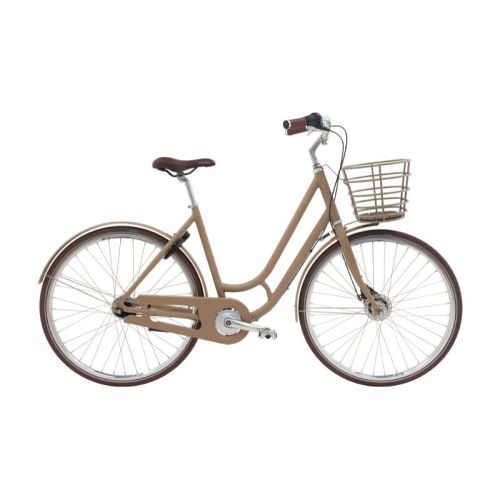 Køb Centurion Aura retro citybike - Mat Mokka - hos Kibæk Cykler