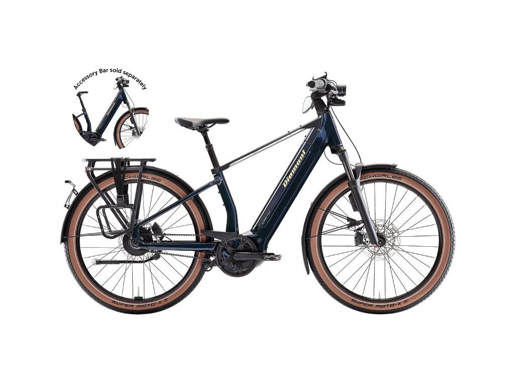 Diamant Suvea Style Speed pedelec elcykel - 45 km/t - Bosch motor - Mitternachtsblau - Kibæk Cykler