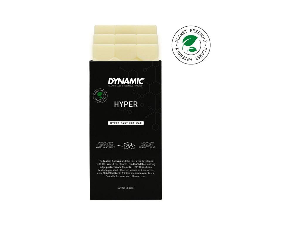 Dynamic Hyper Hot Wax varm voks til behandling af cykelkæde - Kibæk Cykler