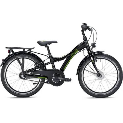 Falter FX 203 ND - 20'' børnecykel - sort / grøn - Kibæk Cykler