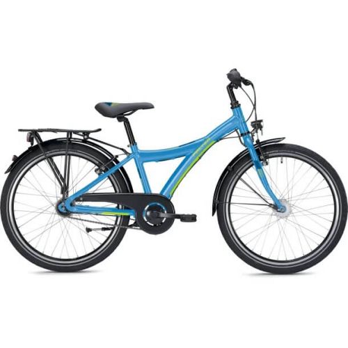 Falter FX 407 ND - 24'' grøn blå børnecykel - Kibæk Cykler